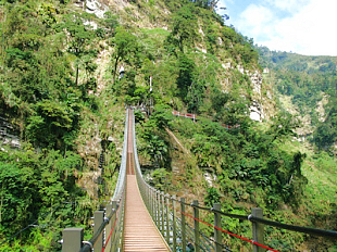 竹山天梯(梯子吊橋)